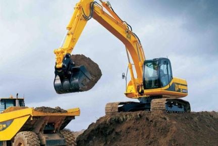 Услуги экскаватора гусеничного jcb 220 гидромолот  Армавир