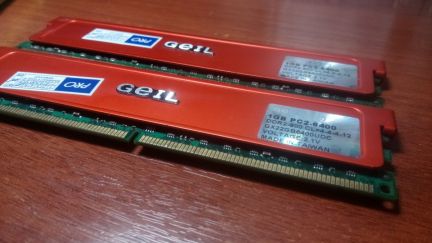 Оперативная память 2штx2gb DDR2  Армавир