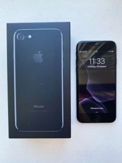 Телефон iPhone 7 jet black  - купить на сайте объявлений Армавир онлайн
